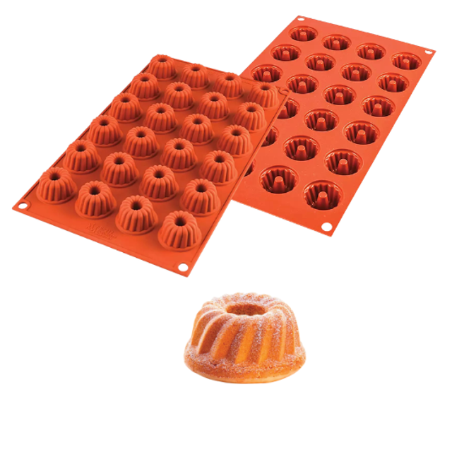 Obrázek produktu SIL FORMA SILIKON terakota - BÁBOVKY Ø35mm v.20mm 10ml 24ks