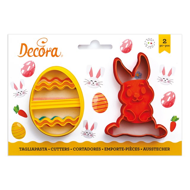 Obrázek produktu DECO VYKRAJOVÁTKA - KRÁLÍK A VAJÍČKO S DEKOREM