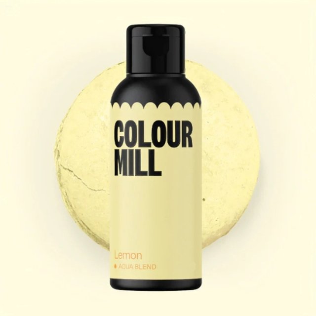 Obrázek produktu COLOUR MILL BARVA TEKUTÁ na vodní bázi - Lemon (žlutá citronová) 20 ml - černá lahvička