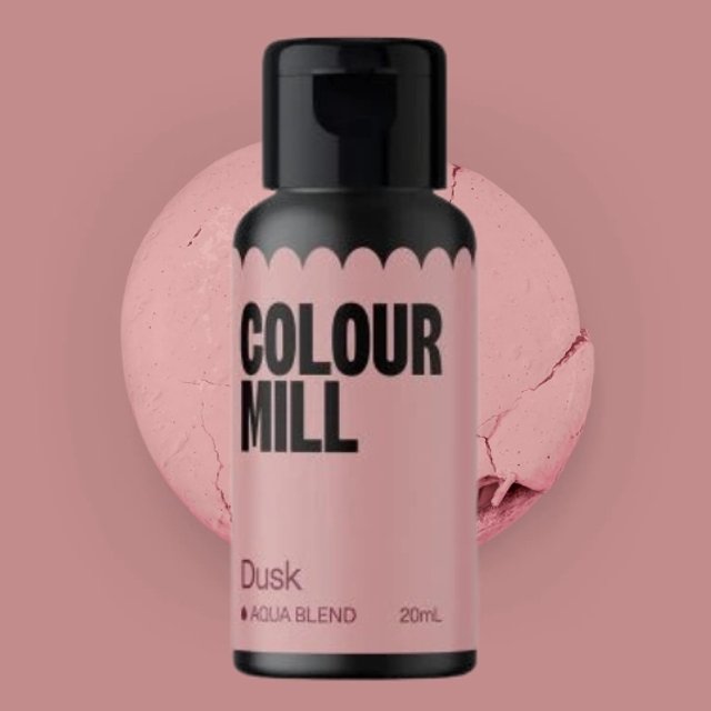 Obrázek produktu COLOUR MILL BARVA TEKUTÁ na vodní bázi - Dusk (starorůžová) 20 ml - černá lahvička