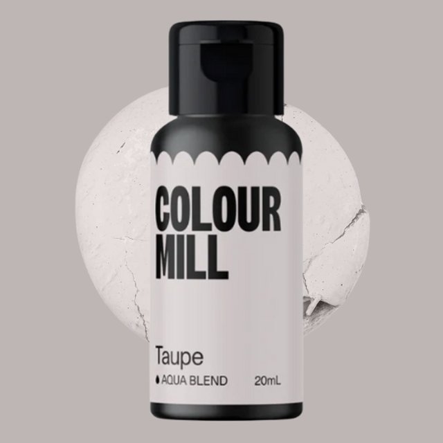 Obrázek produktu COLOUR MILL BARVA TEKUTÁ na vodní bázi - Taupe (šedá) 20 ml - černá lahvička AKCE 11/25 50%