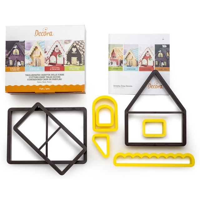 Obrázek produktu DECO VYKRAJOVÁTKA - CHALOUPKA 8ks