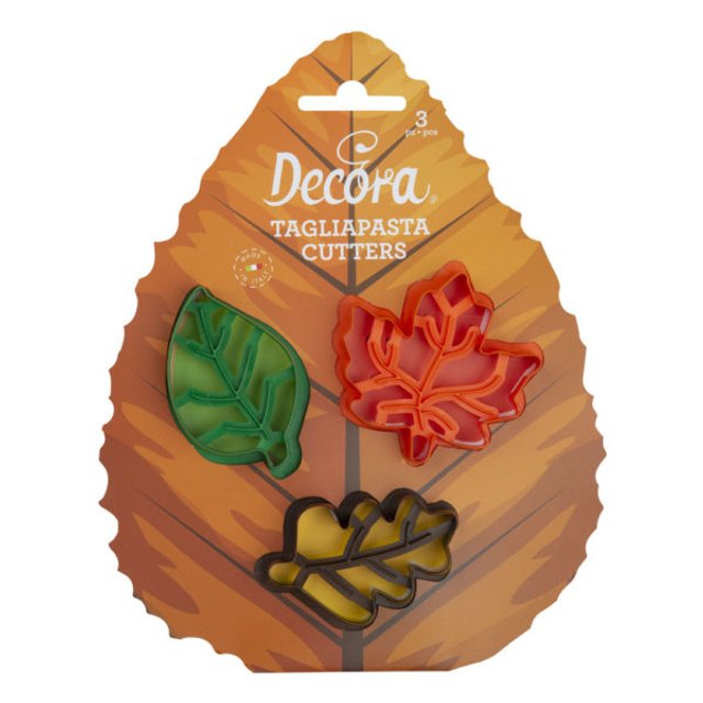 Obrázek produktu DECO VYKRAJOVÁTKA - LISTY 3ks
