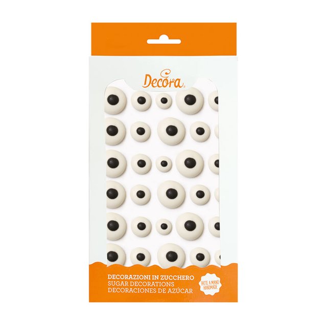 Obrázek produktu DECO DEKORACE CUKROVÁ - OČI 3 velikosti 30ks