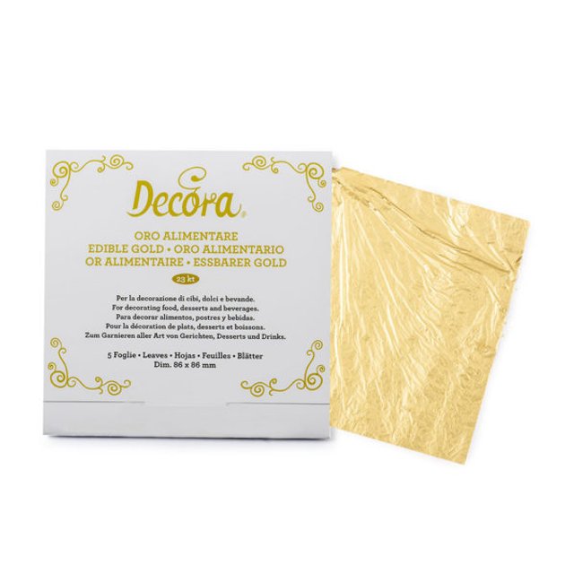 Obrázek produktu DECO ZLATÉ LÍSTKY (plátky) 5ks