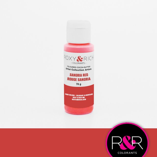 Obrázek produktu RR KAKAOVÉ MÁSLO červená - Sangria red 78g