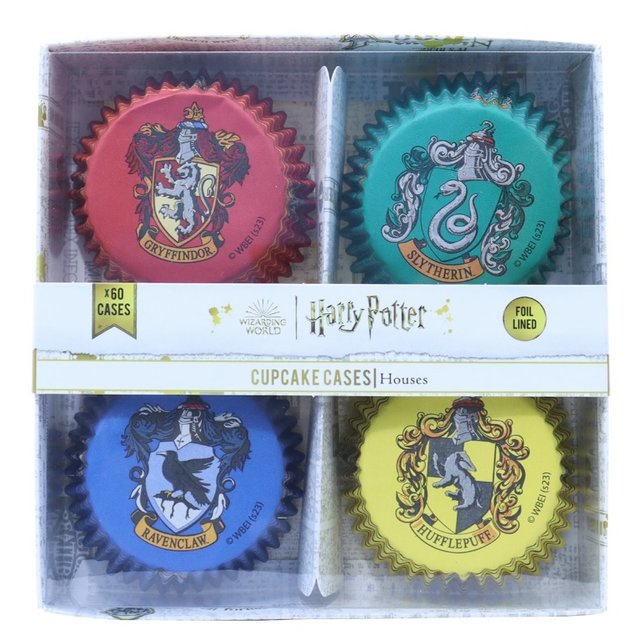 Obrázek produktu PME Košíčky na muffiny Harry Potter "Houses" 52x30mm 60ks