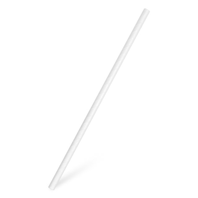 Obrázek produktu W Brčka JUMBO bílá pr.8mm, délka 25cm 32x100ks
