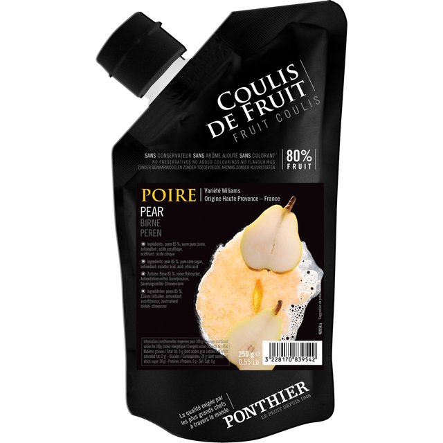 Obrázek produktu PONTHIER COULIS HRUŠKA (pears) chlazené 10x250g