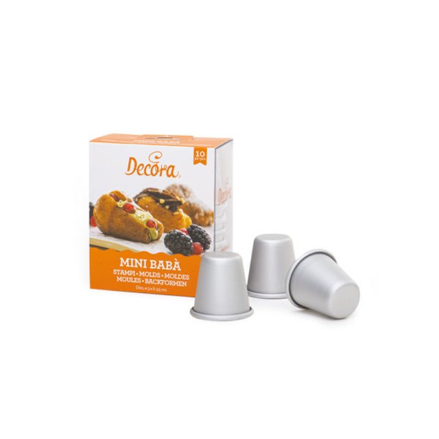 Obrázek produktu DECO FORMA NA PEČENÍ - BABA pr.3cm, v. 3,5cm 10ks