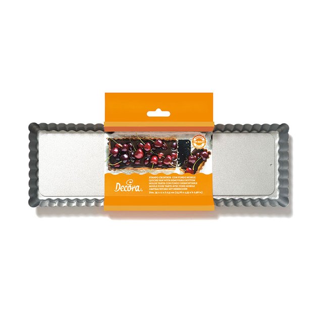 Obrázek produktu DECO FORMA NA PEČENÍ - TARTALETKA/KOLÁČ vyjímatelné dno 35x11x2,5cm