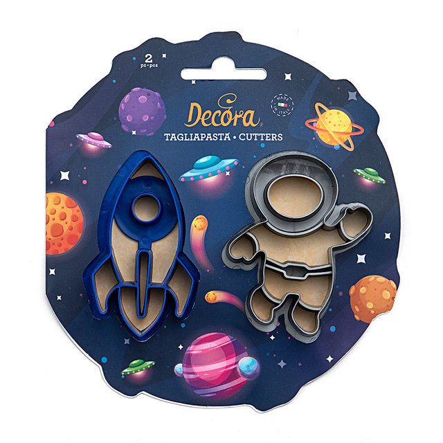 Obrázek produktu DECO VYKRAJOVÁTKA - RAKETA A KOSMONAUT