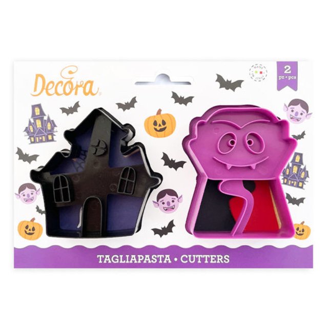 Obrázek produktu DECO VYKRAJOVÁTKA - UPÍR a HRAD 2ks