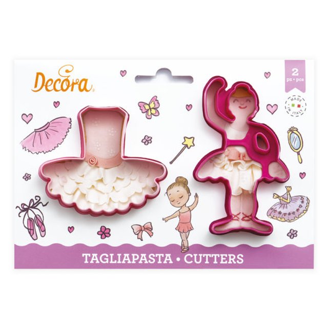 Obrázek produktu DECO VYKRAJOVÁTKA - BALETKA A SUKNĚ 2ks