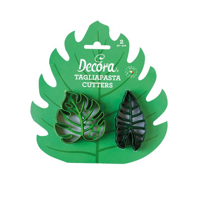 Obrázek produktu DECO VYKRAJOVÁTKA - LISTY (Filodendron) 2ks