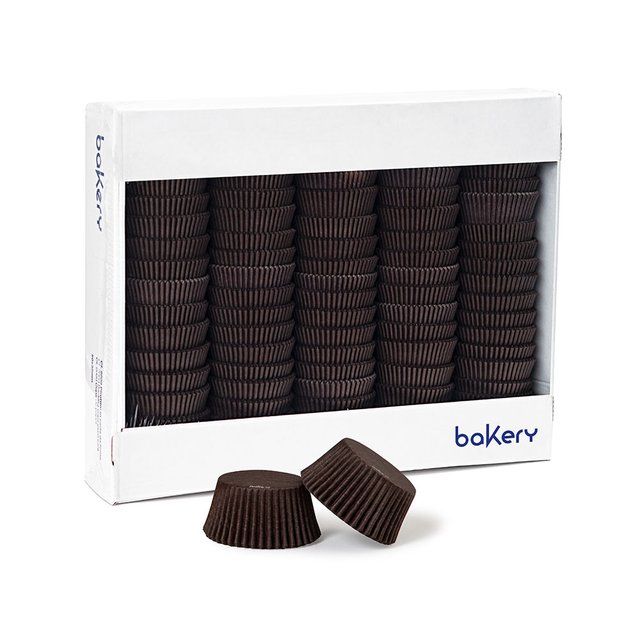 Obrázek produktu DECO KOŠÍČKY NA MUFFINY - HNĚDÉ pr.50mm v.32mm 2000ks