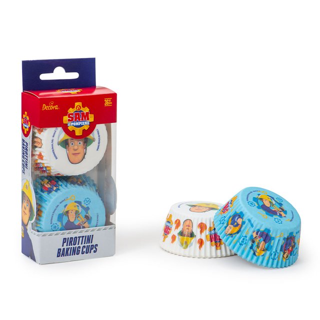 Obrázek produktu DECO KOŠÍČKY NA MUFFINY - POŽÁRNÍK SAM 50x32mm 36ks - doprodej