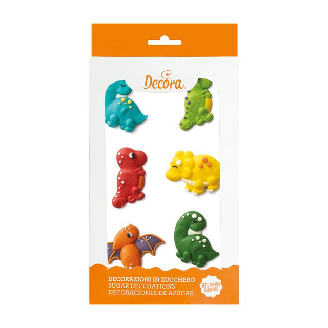 Obrázek produktu DECO DEKORACE CUKROVÁ - DINOSAUŘI 6ks