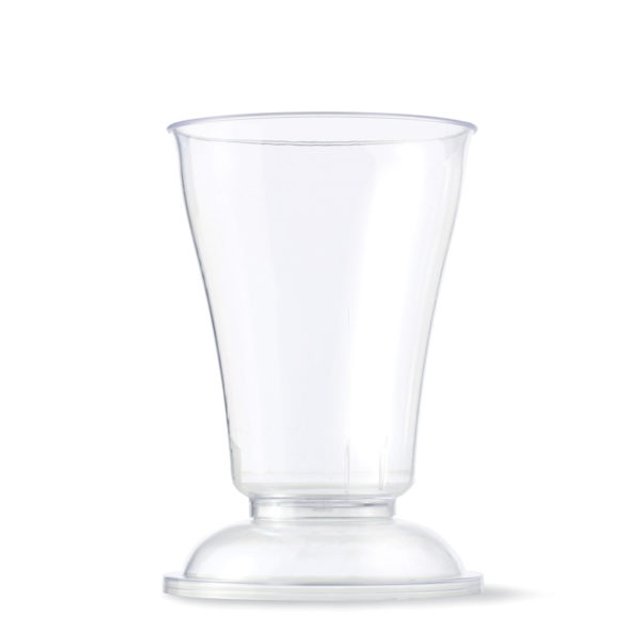 Obrázek produktu ALCAS KELÍMEK PLAST Apollo s víčkem v.9cm 160ml 50ks - DOPRODEJ 50% SLEVA