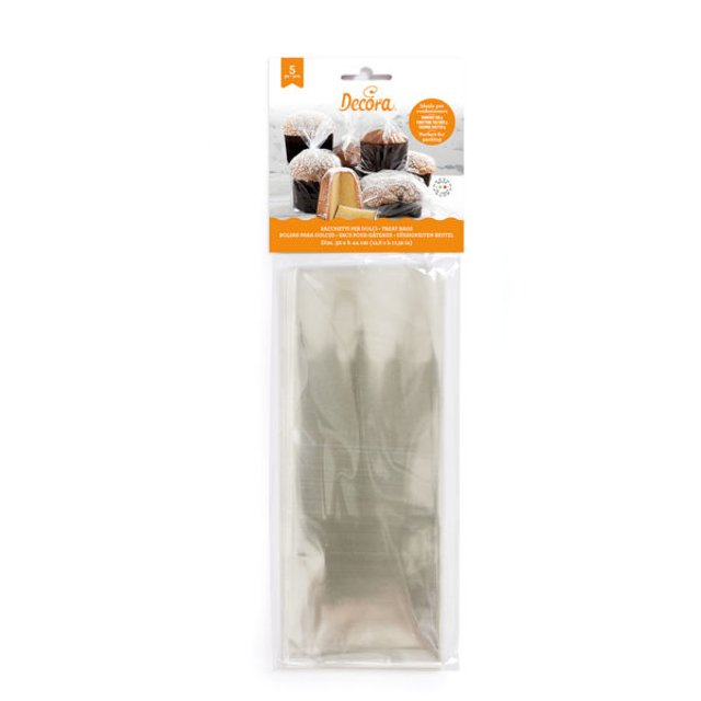 Obrázek produktu DECO SÁČEK průhledný (na panettone 750g) 32xh.44cm 5ks
