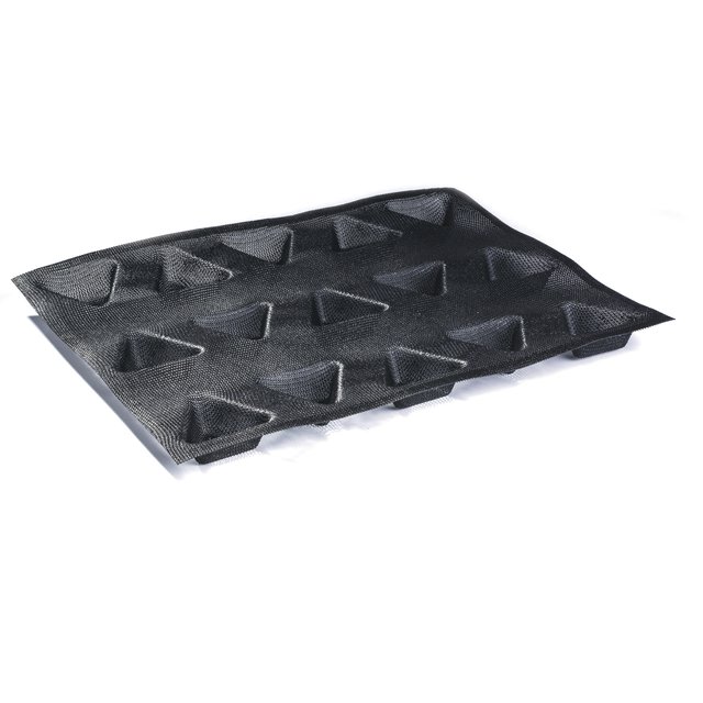 Obrázek produktu MA FORMA SILIKON děrovaná NA PEČENÍ - TROJÚHELNÍK pr.60mm v.25mm