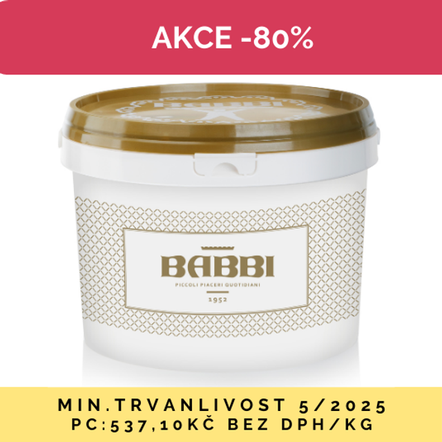 Obrázek produktu BABBI PASTA Kakao Special (cacao) 4x3kg AKCE SLEVA 80% 5/25