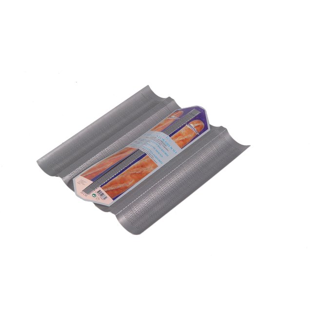 Obrázek produktu MF PLECH NA PEČENÍ 4 BAGET 38x33cm perforovaný