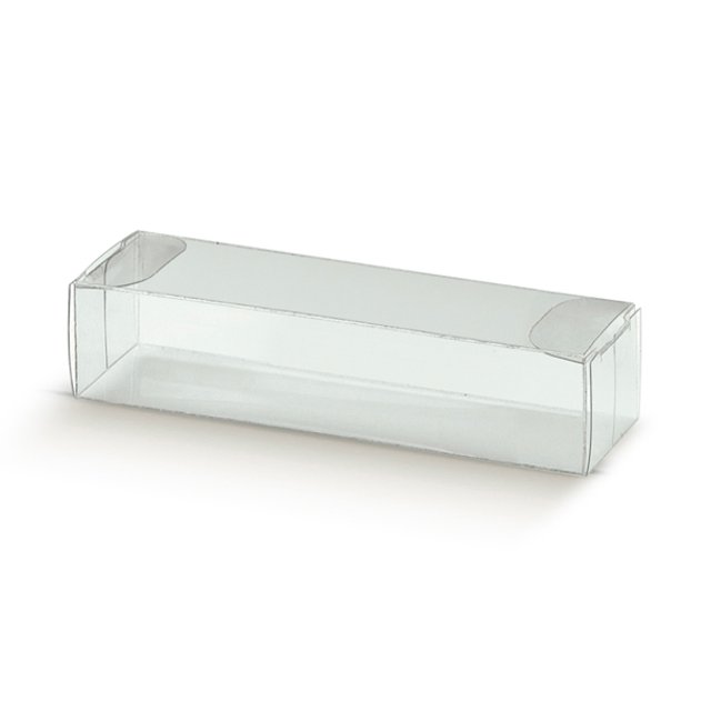 Obrázek produktu SC Krabička na pralinky plast vhodná na 3ks pralinek 9x3x2cm 10ks