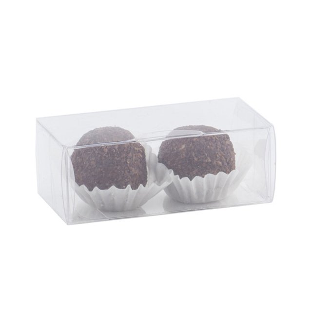 Obrázek produktu SC Krabička na pralinky/bonbony plastová kvádr 16x7,5x2cm 20x10ks