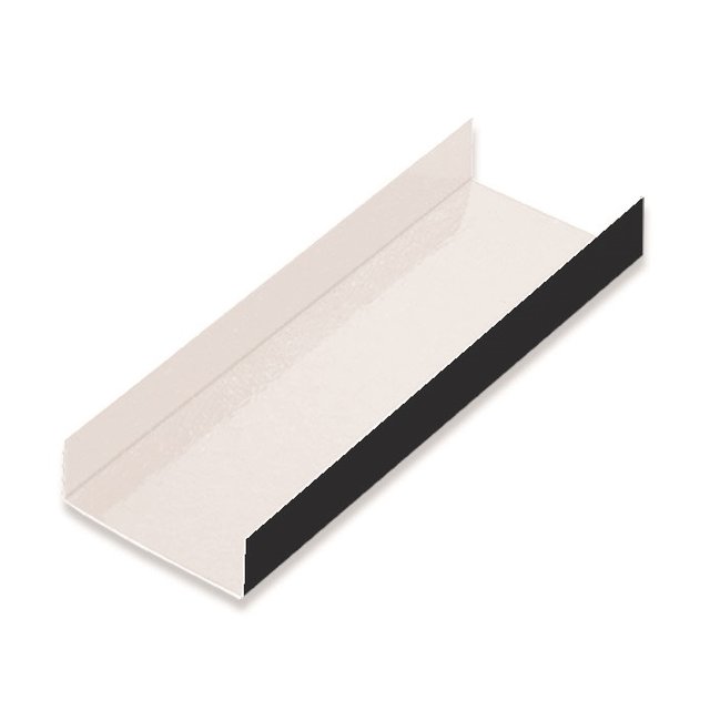 Obrázek produktu MF LEPENKOVÁ PODLOŽKA BÍLO/ČERNÁ s ohnutým okrajem 13x4,5cm (200ks)