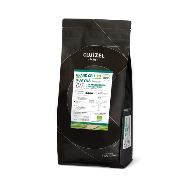 Obrázek produktu MC ČOKOLÁDA GRAND CRU GUAYAS HOŘKÁ 70% BIO 3 kg