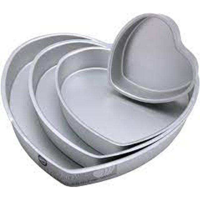 Obrázek produktu WILTON Forma hliník Srdce sada 4ks