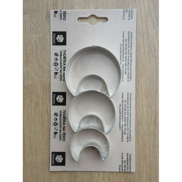 Obrázek produktu VK SADA VYKRAJOVÁTEK NEREZ ROHLÍČKY 3ks 52;45;35 mm