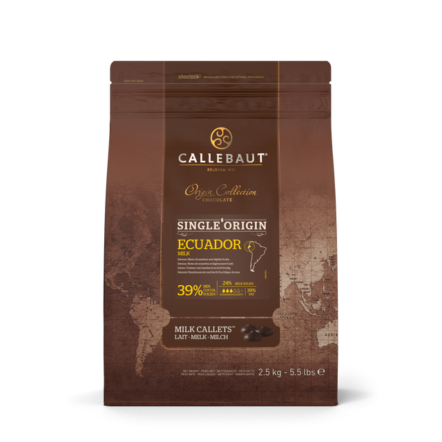 Obrázek produktu C ČOKOLÁDA ECUADOR MLÉČNÁ 39% 4x2,5 kg