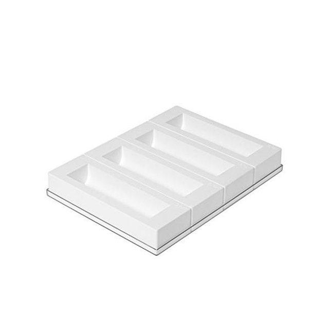 Obrázek produktu SIL SADA 4x FORMA SILIKON bílá- 22x6x5cm