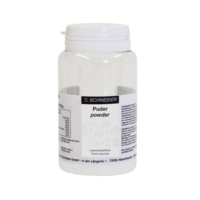Obrázek produktu SCH BARVA V PRÁŠKU rozpustná v tucích bílá 25g (bez E171) - již se nevyrábí