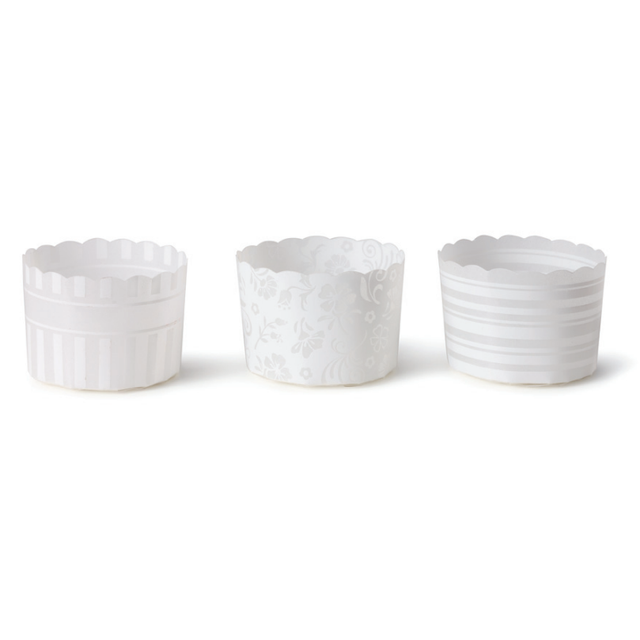 Obrázek produktu ALCAS Košíčky bílé 5,8 x 4,5 cm/100ks