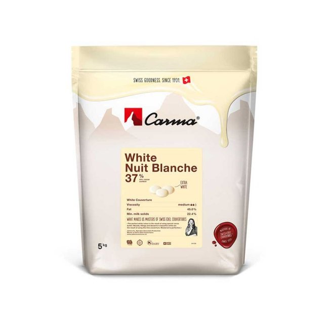 Obrázek produktu CARMA ČOKOLÁDA NUIT BLANCHE BÍLÁ 37% 2x5 kg