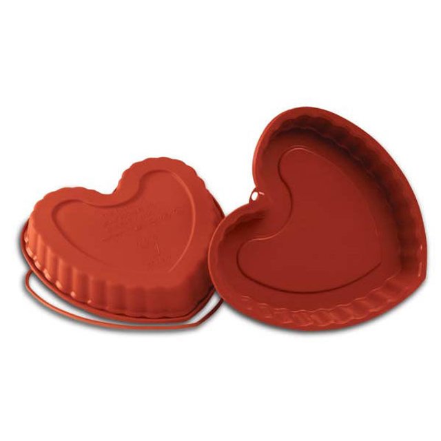 Obrázek produktu SIL FORMA SILIKON terakota - DORTOVÁ SRDCE 22x21,8x3 cm