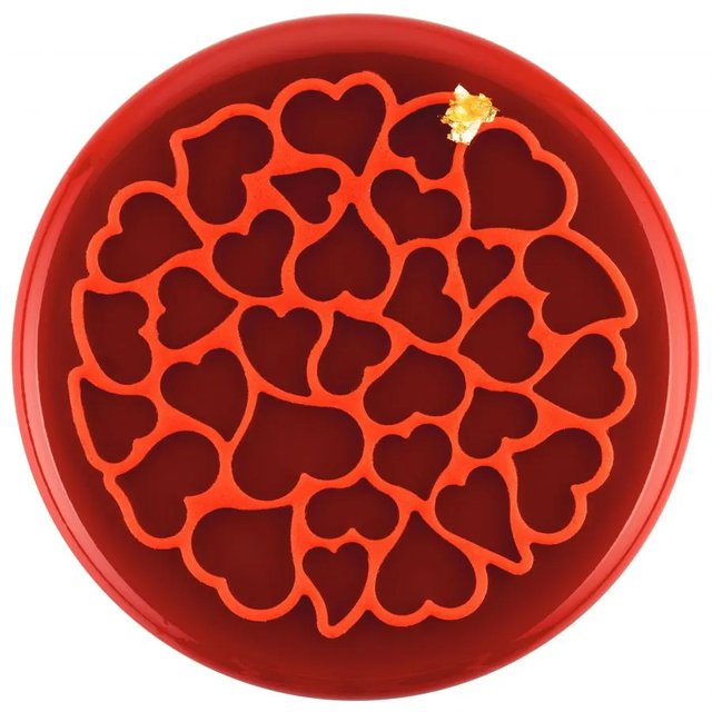 Obrázek produktu SIL ŠABLONA SILIKON - LOVE DECOR pr.180mm, v. 2,5mm 1ks