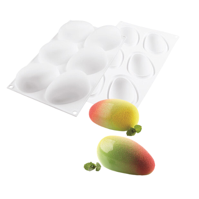 Obrázek produktu SIL FORMA SILIKON bílá - MANGO 130 93x57mm v.42mm 130ml