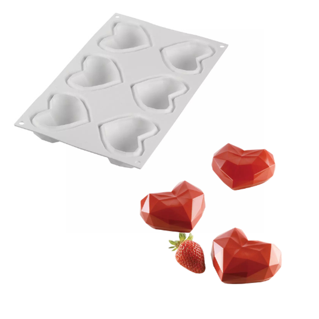 Obrázek produktu SIL FORMA SILIKON bílá - AMORINI ORIGAMI 110 74x84mm v.35mm 110ml