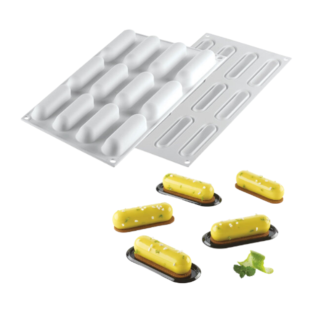 Obrázek produktu SIL FORMA SILIKON bílá - FINGERS 30 (eclair) 80x22 mm v.22mm 30ml