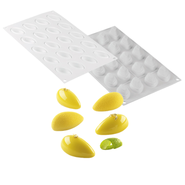 Obrázek produktu SIL FORMA SILIKON bílá - QUENELLE 10 43x21mm v.20mm