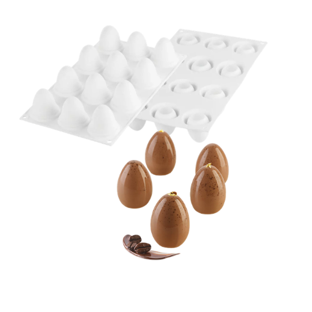 Obrázek produktu SIL FORMA SILIKON bílá - EGG 30 pr.34mm v.47mm 30ml
