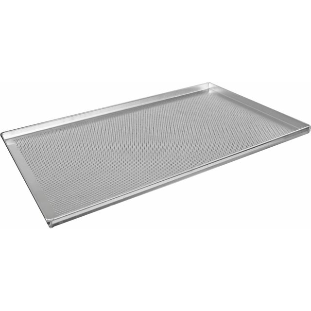 Obrázek produktu SCH PLECH NA PEČENÍ hliníkový  60x40x2cm, tl.1,5mm 4 hrany děrovaný  SE SLEVOU 50%