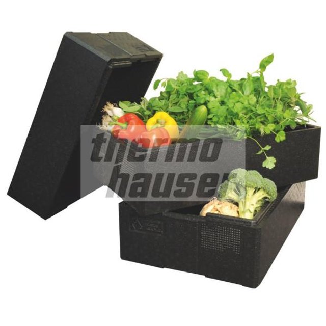 Obrázek produktu TH Box přepravní černý 53,5x33x12cm GN1/1 bez víka