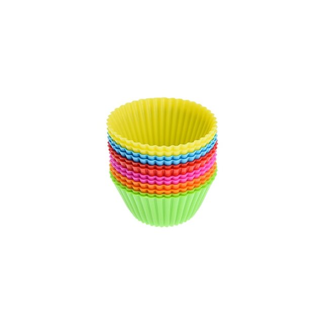 Obrázek produktu VK Forma silikonová košíček na MUFFIN pr.7cm 12ks barevné