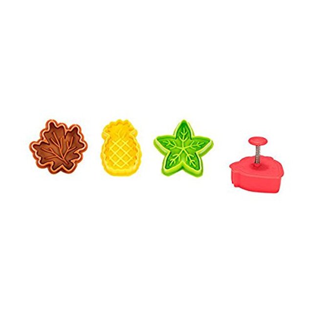Obrázek produktu PATISSE VYKRAJOVÁTKA PLAST - OVOCE 4ks (ananas,jahoda, listy) SE SLEVOU 50%