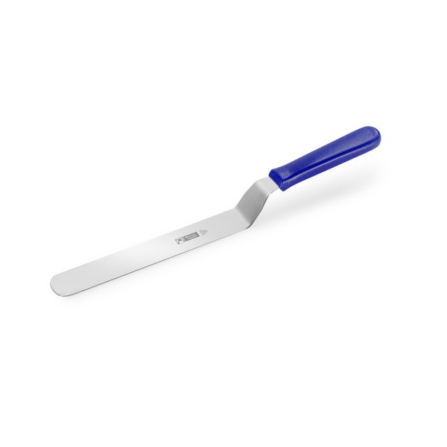Obrázek produktu TH Špachtle nerez modrá ohnutá (čepel 25cm)